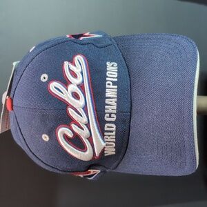 NWT,Daring Original Collection Men's Cuba World Champions Blue Baseball Hat.
